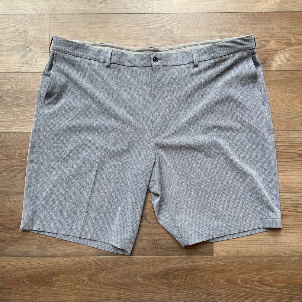 Mens Walter Hagen Golf Shorts Blue/Gray Perfect 11 10” Inseam